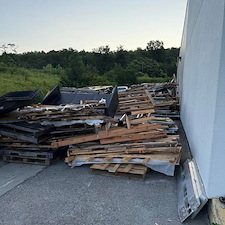 Wood and Wood Pallet Removal in South Huntsville, AL 0